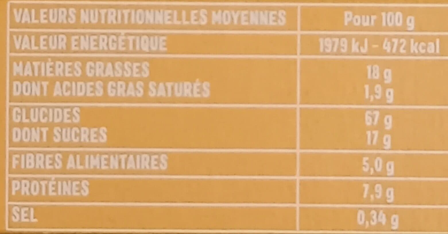 céréal bio Sablés sarrasin miel saveur citron packshot