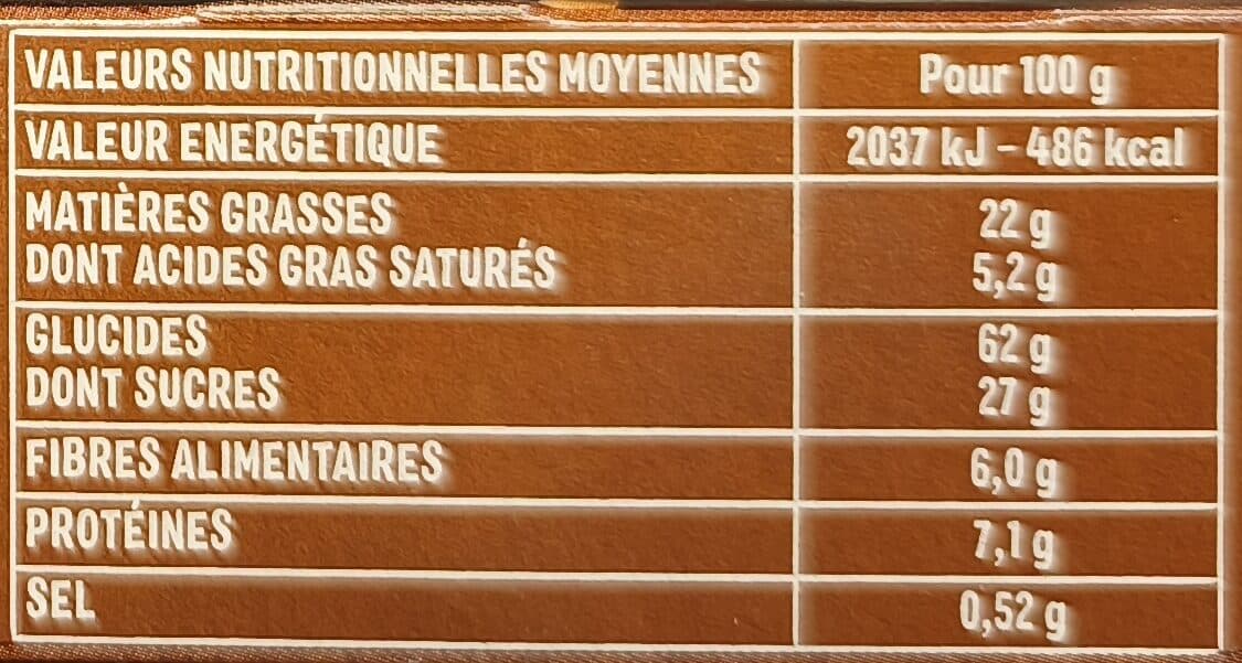 Céréal Bio Sablés bio chocolat noir intense packshot