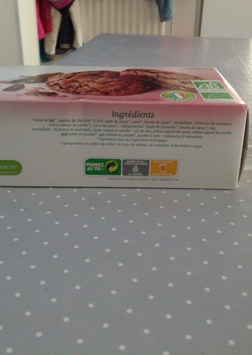 Céréal Bio Cookies chocolat packshot