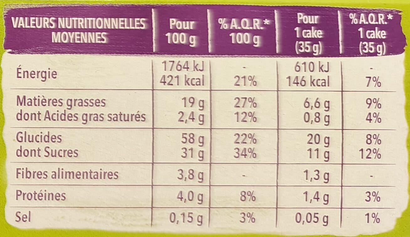Gerblé Cake fourré à la fraise packshot
