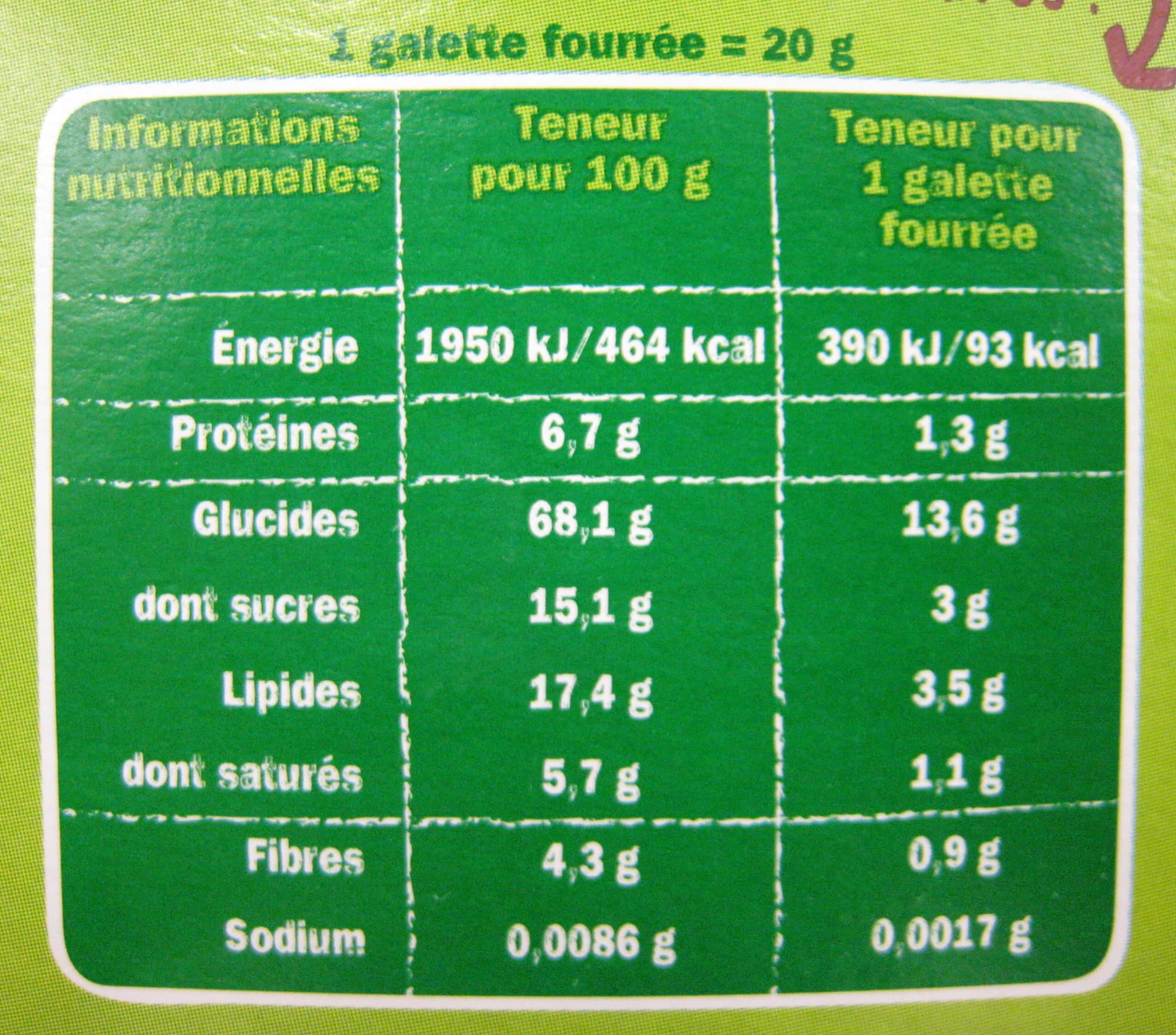 Céréal Bio Galettes de Riz Fourrées Goût Choco-Noisette packshot