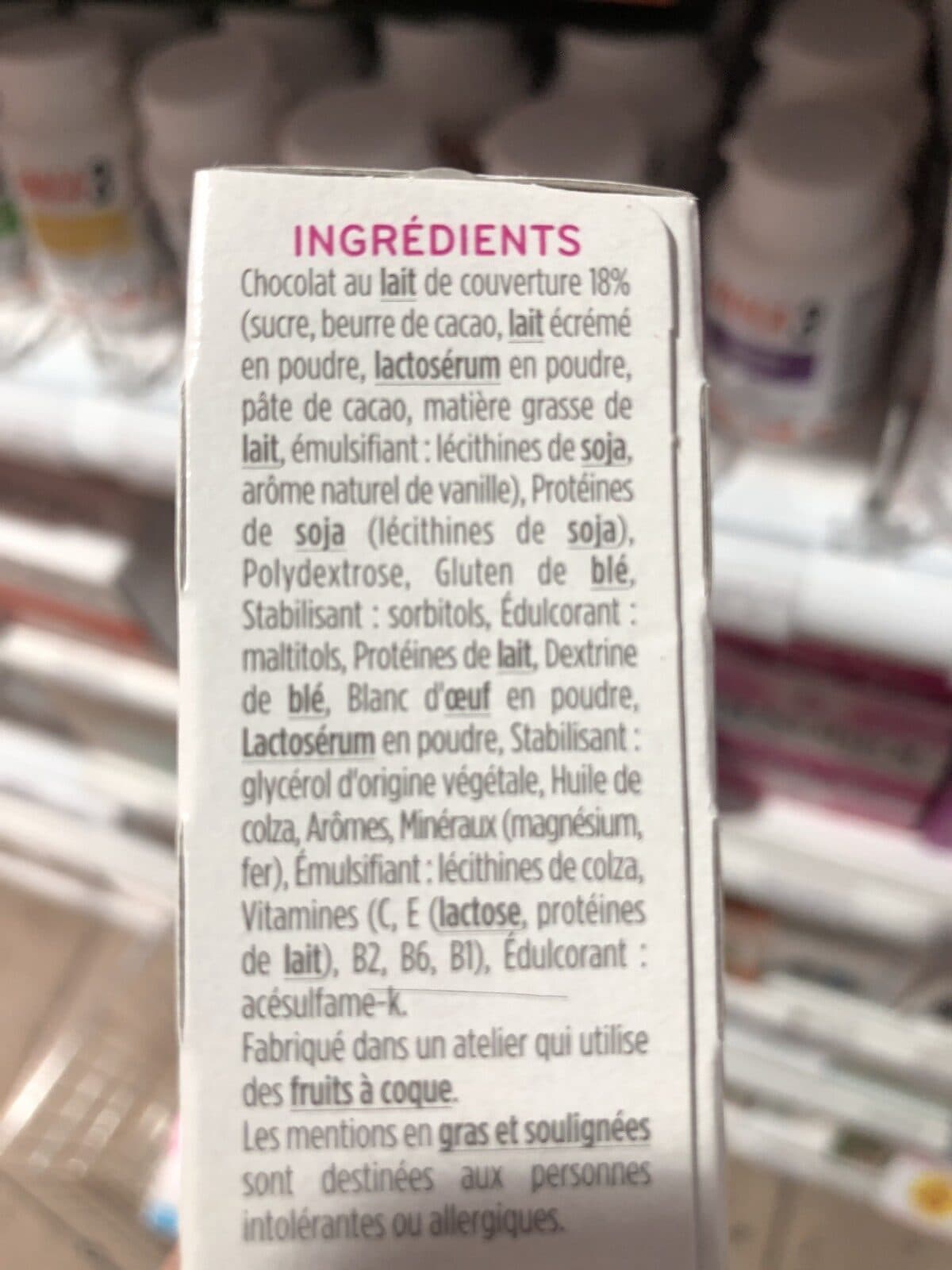 Milical Milical - Barres HP vanille - étui 6 barres packshot