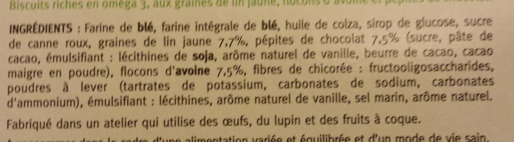 Gerblé Croquant Avoine Chocolat packshot