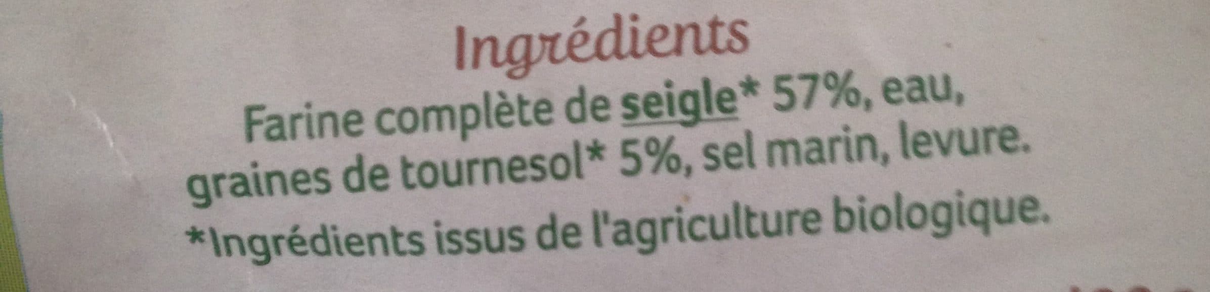 Cereal Bio Pain compet de seigle packshot