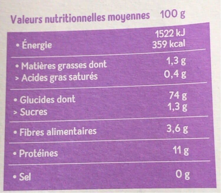 Céréal Bio Pain Azyme au Froment packshot