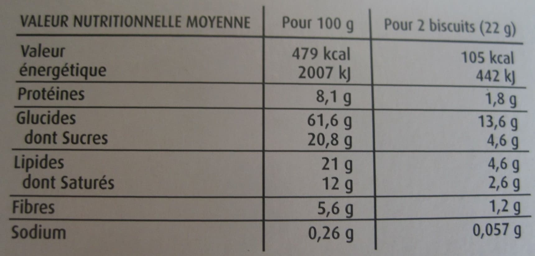 Céréal Bio Sablés bio au beurre - Muesli & Épices packshot