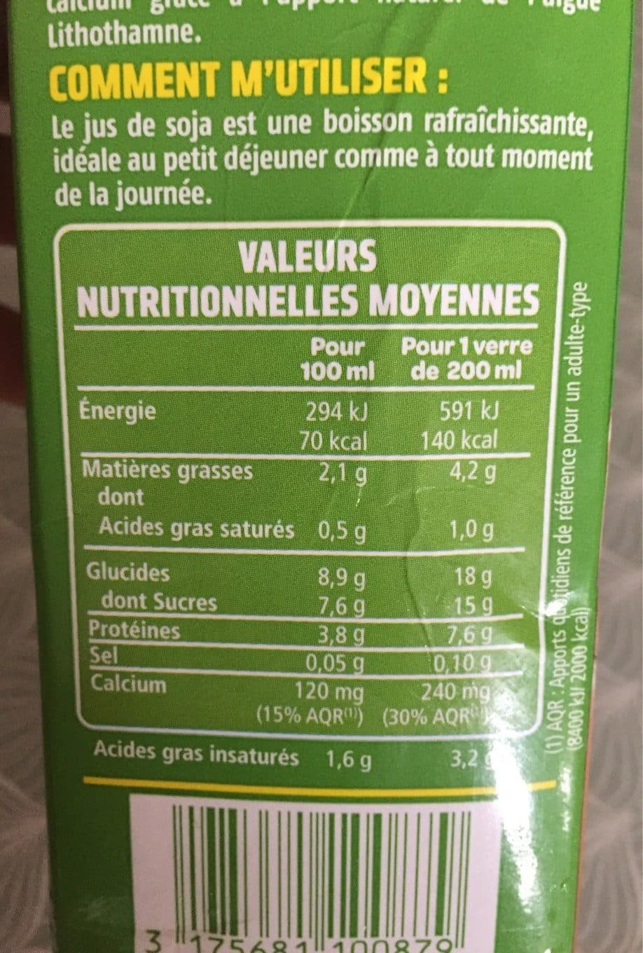 Céréal Boisson de soja du sud - ouest packshot