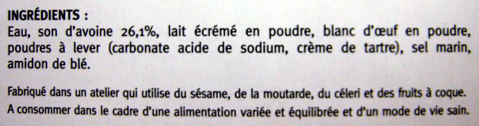 Gerblé Galettes son d'avoine nature Gerblé packshot