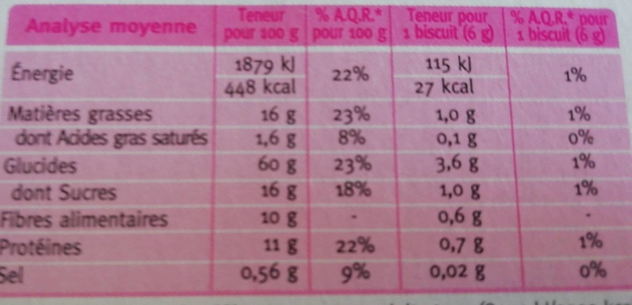 Gerblé Biscuits son d'avoine packshot