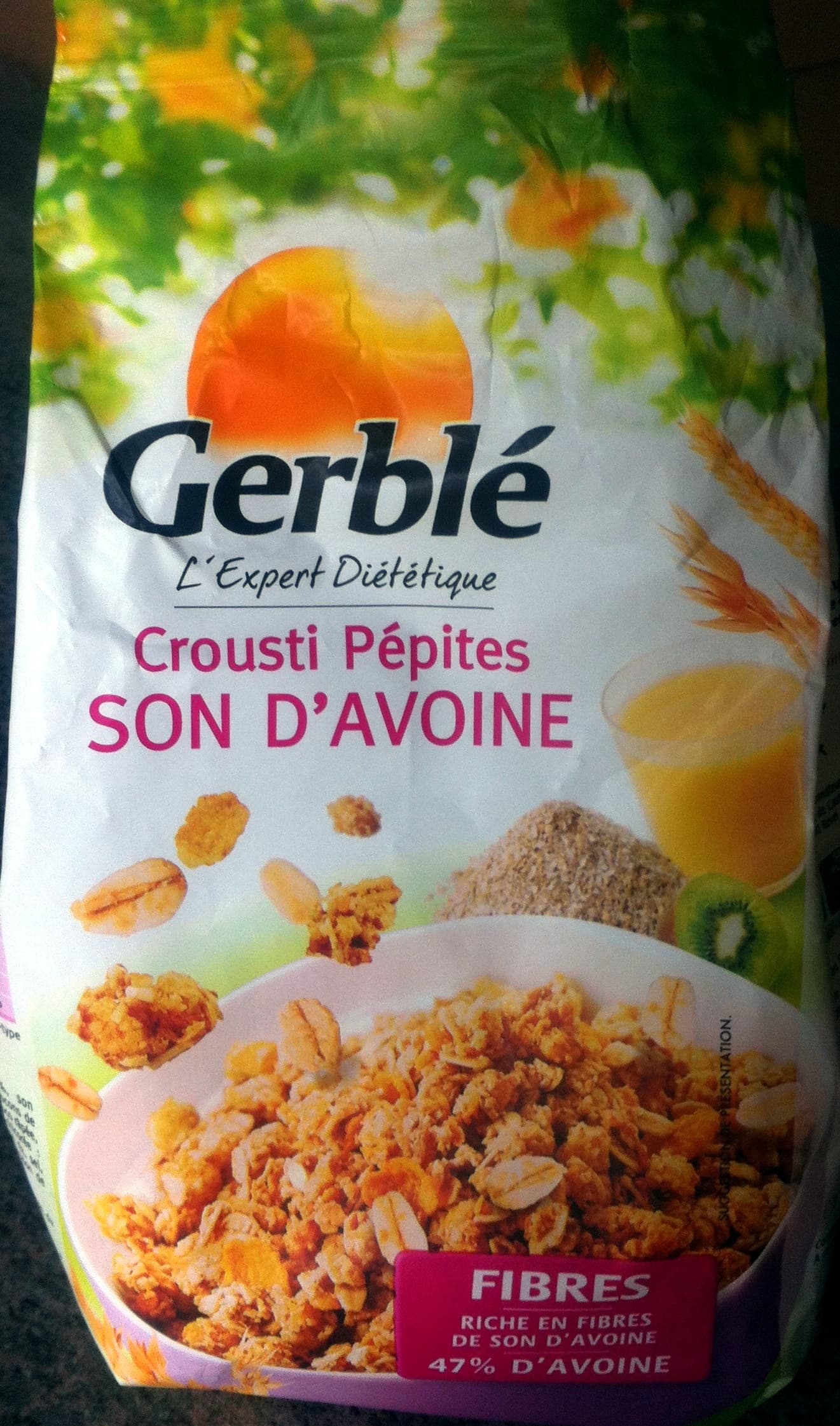 Gerblé Crousti Pépites Son d'avoine packshot