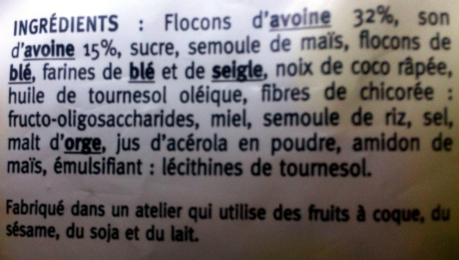 Gerblé Crousti Pépites Son d'avoine packshot