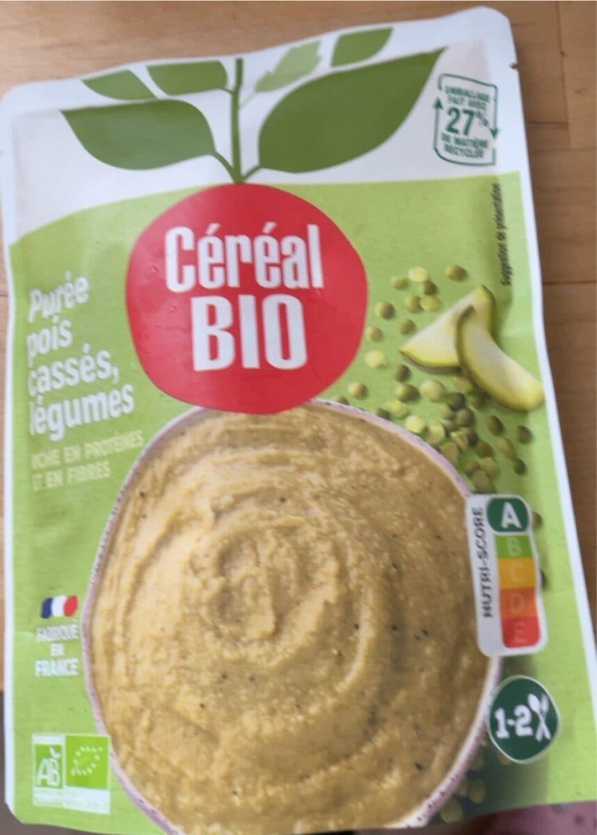Céréal Bio Puree de pois casses packshot