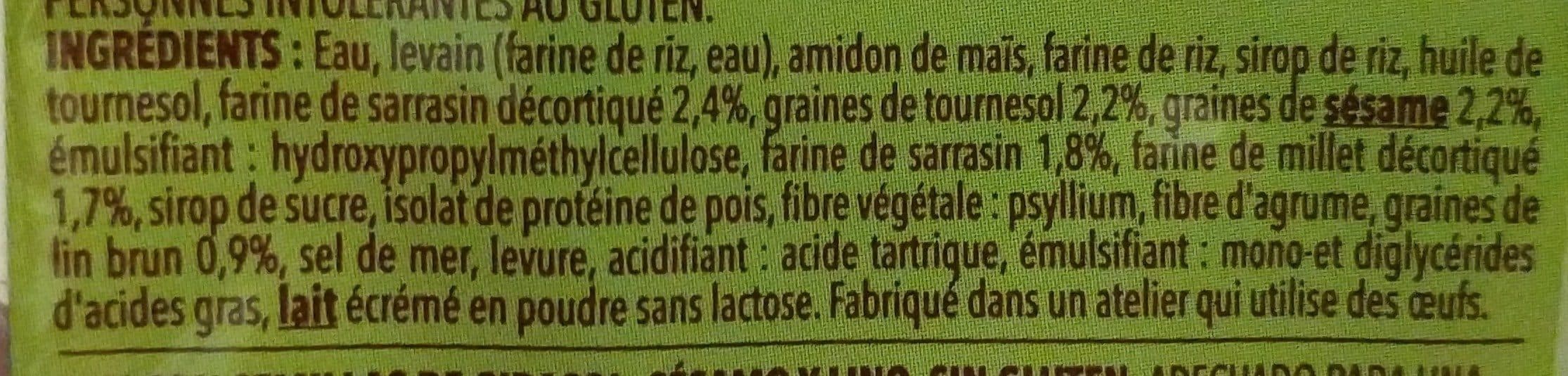 Gerblé Pain aux graines Gerblé sans gluten packshot
