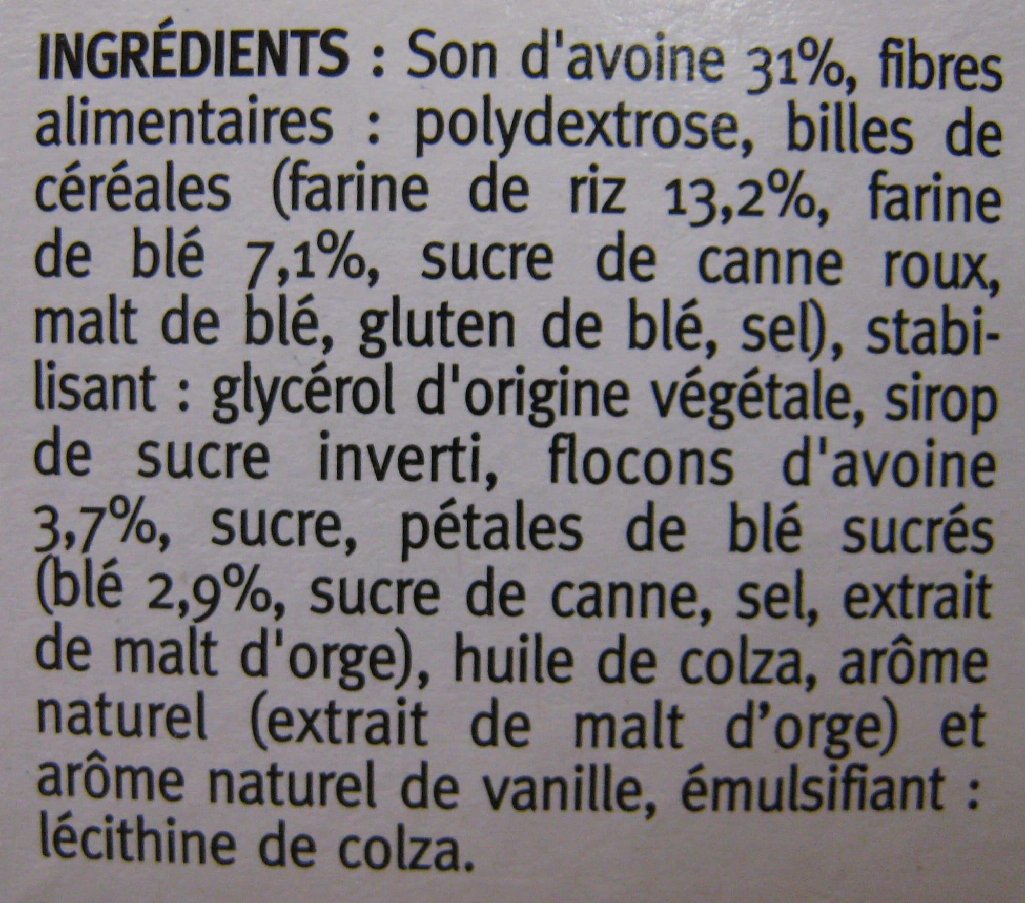 Gerblé Barre Son d'avoine Gerblé packshot