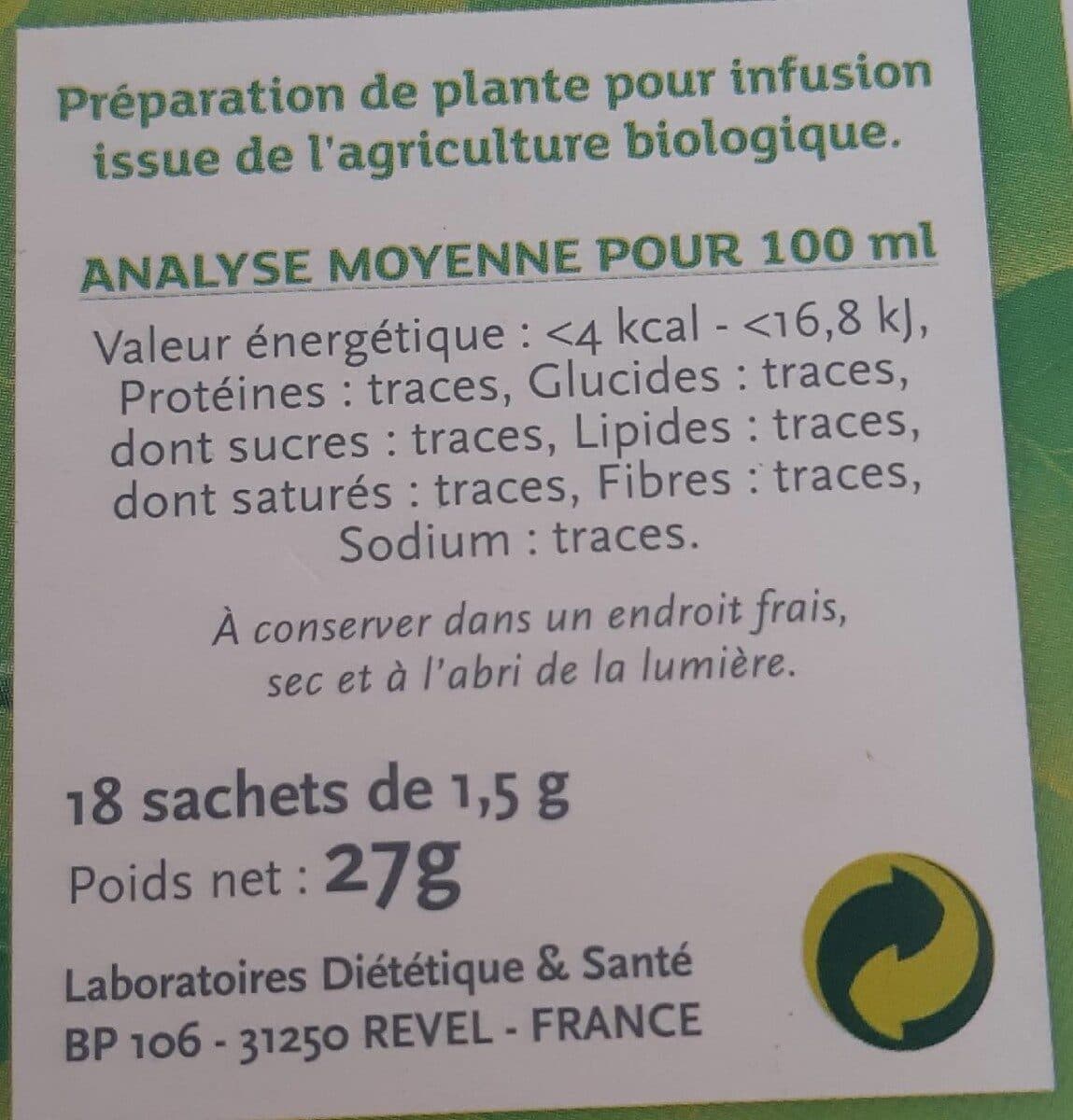 Vitaflor Vitaflor Bio Tisane Camomille packshot