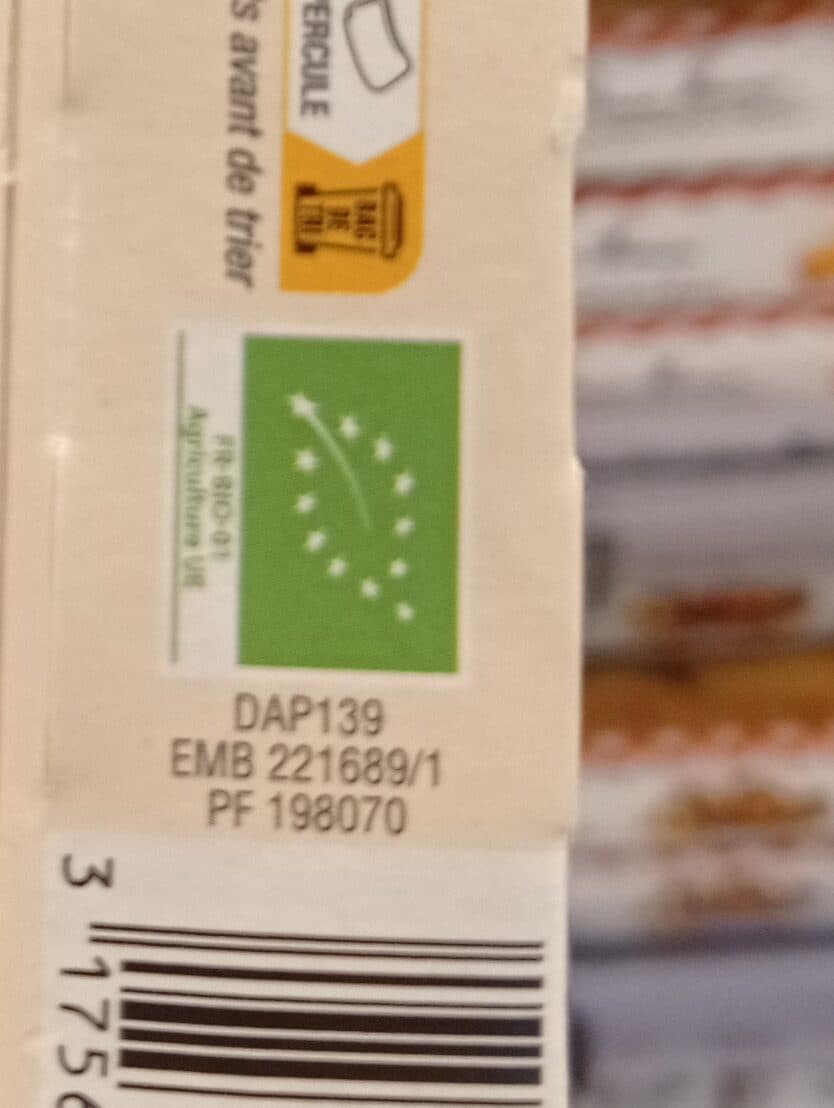 Céréal Bio Galettes de Céréales - Orge, chèvre et miel packshot
