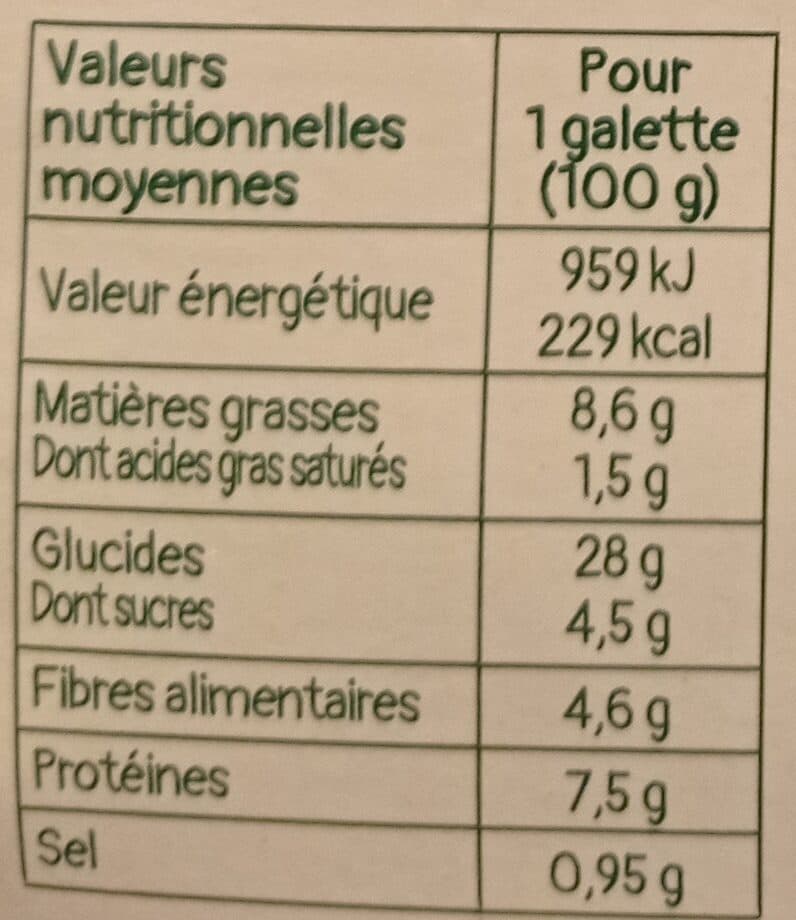 Céréal Bio Galettes de Céréales - Orge, chèvre et miel packshot