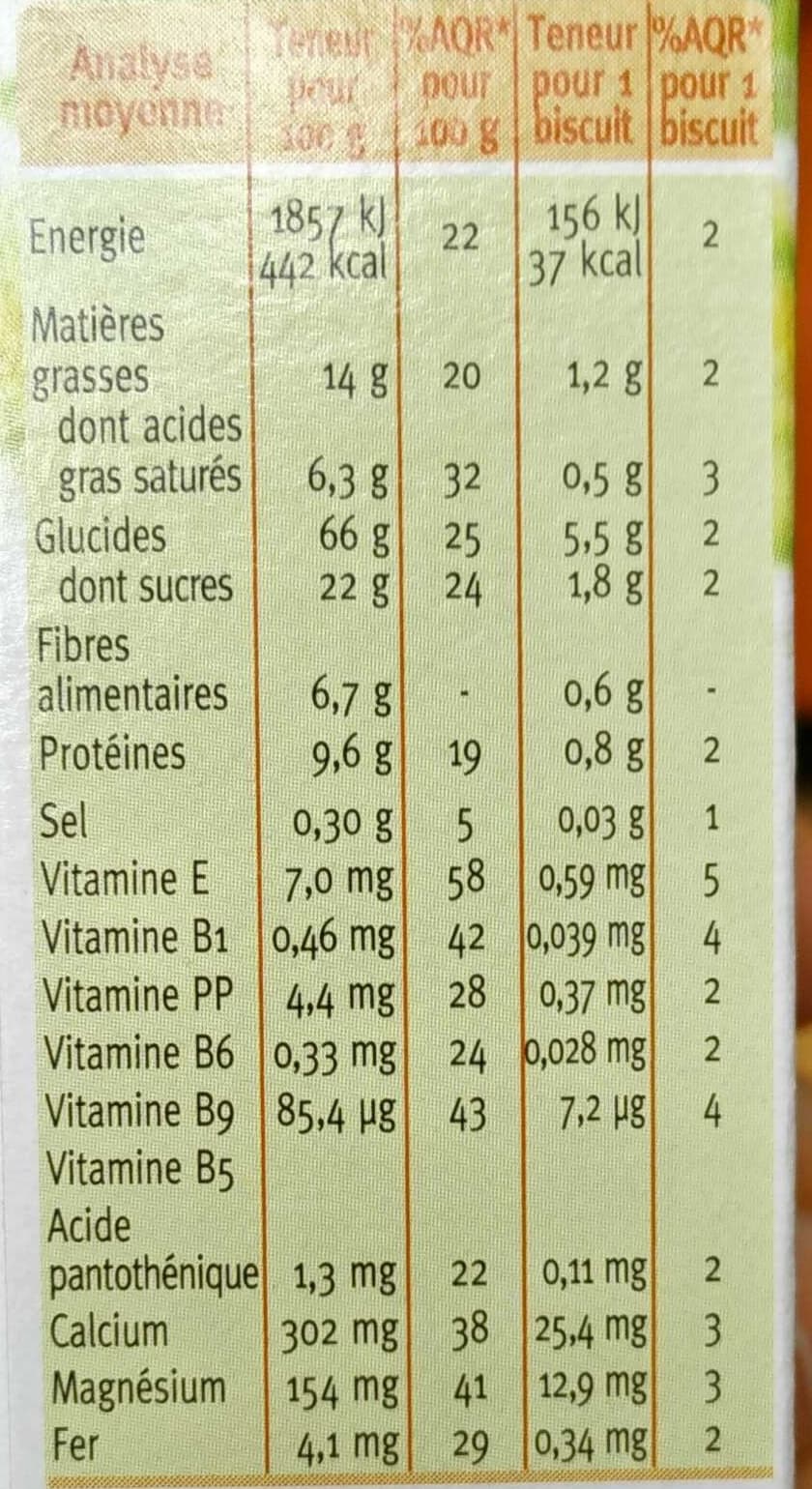 Gerblé 5 Biscuits au Germe de Blé packshot