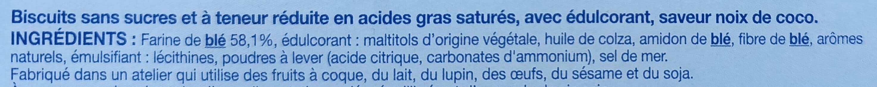 Gerblé Sablé saveur COCO packshot