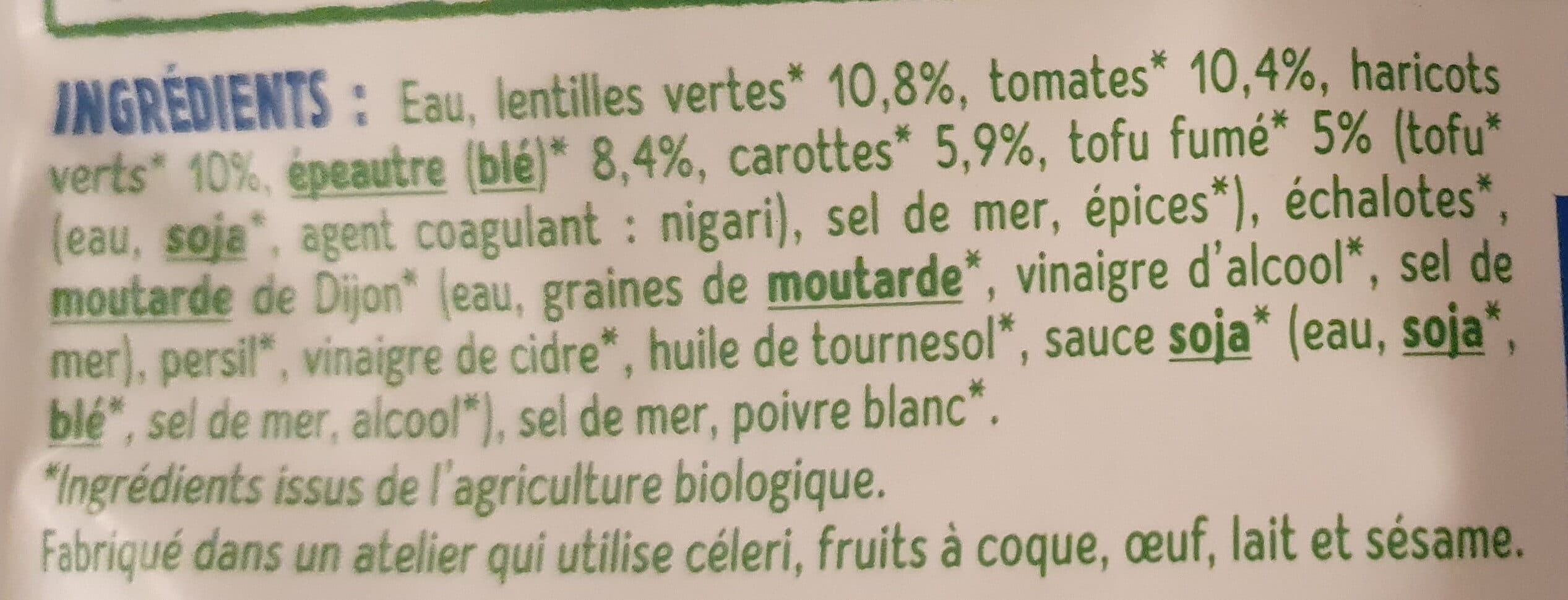 Céréal Bio Lentilles et épeautre packshot