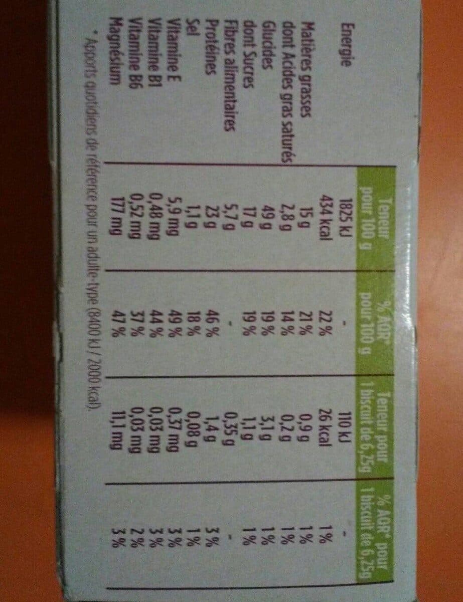 Gerlinéa Biscuit Chocolat cacao packshot