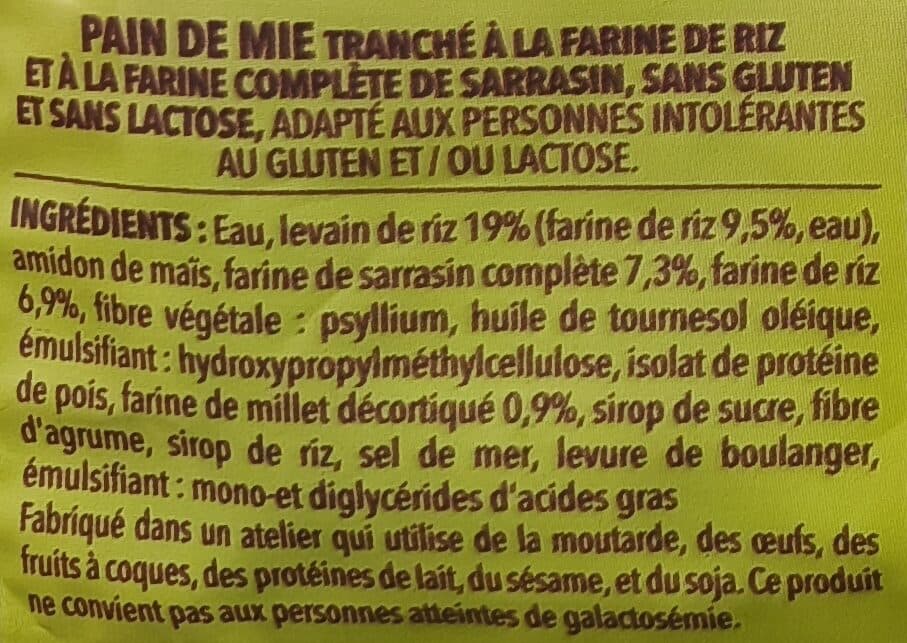 Gerblé Pain campagnard sans gluten packshot