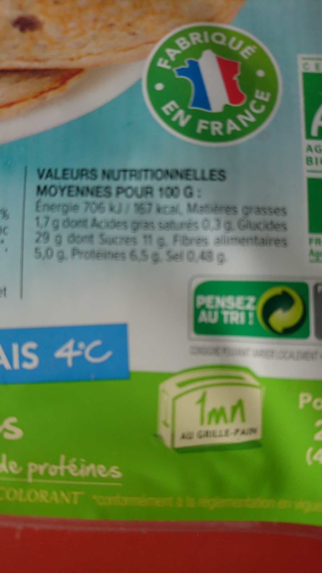 Céréal Bio Galettes au Son d'avoine Cranberry packshot