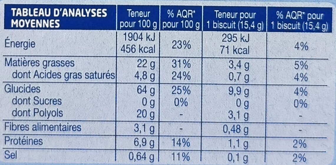 Gerblé Fourré Cacao sans sucres packshot