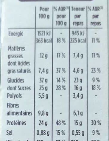 Gerlinéa Barres chocolat noir intense packshot