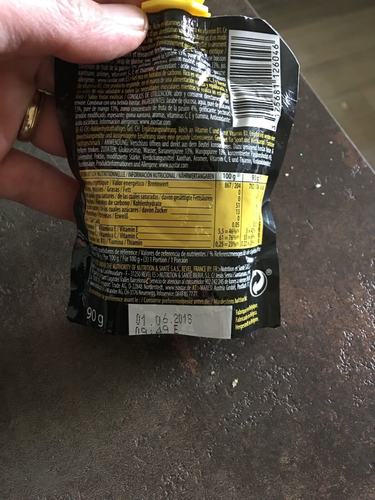 Isostar Isostar Energy Actifood Exotic packshot