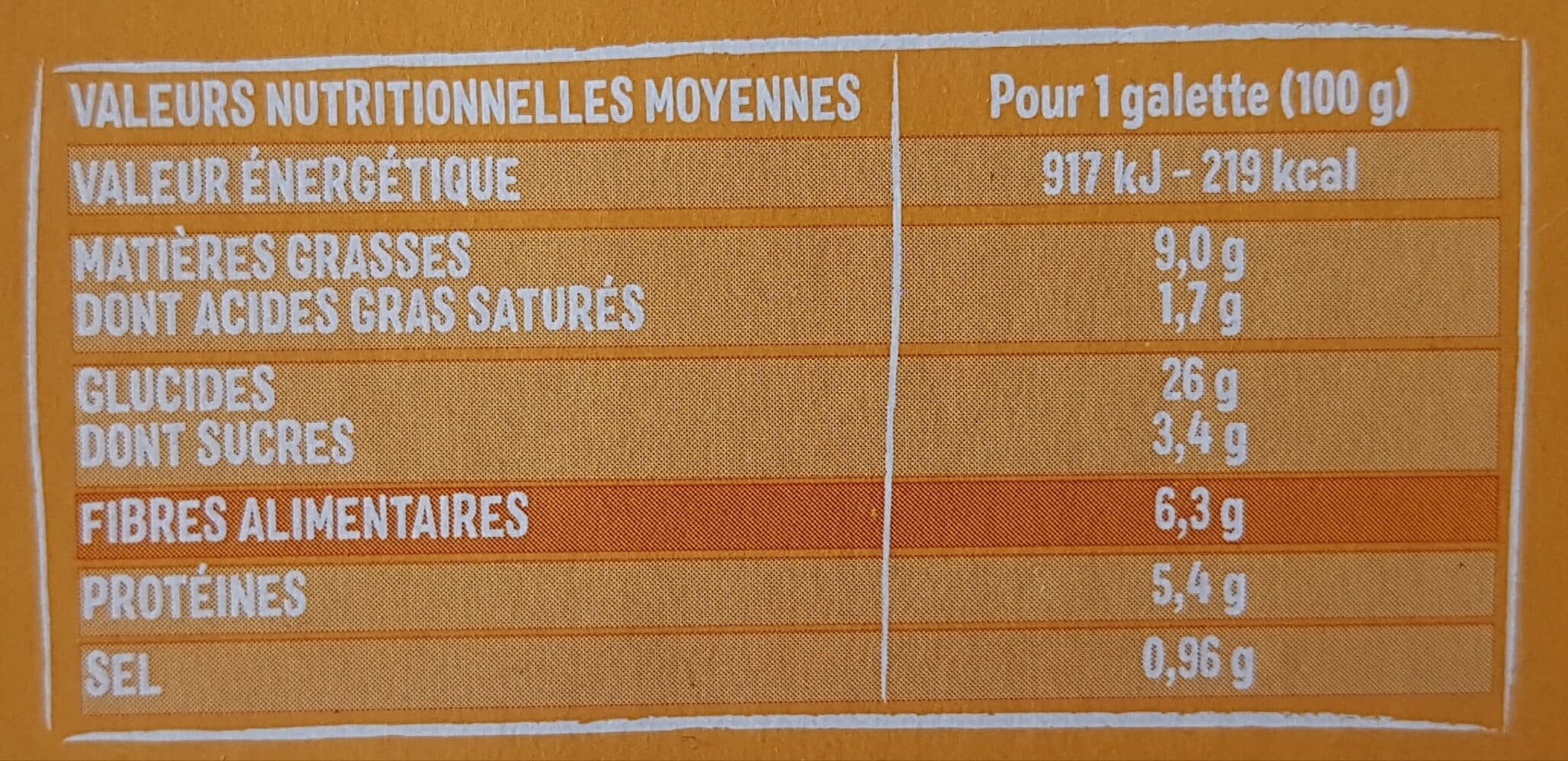 Céréal Bio Les galettes orge et boulgour au chèvre miel packshot
