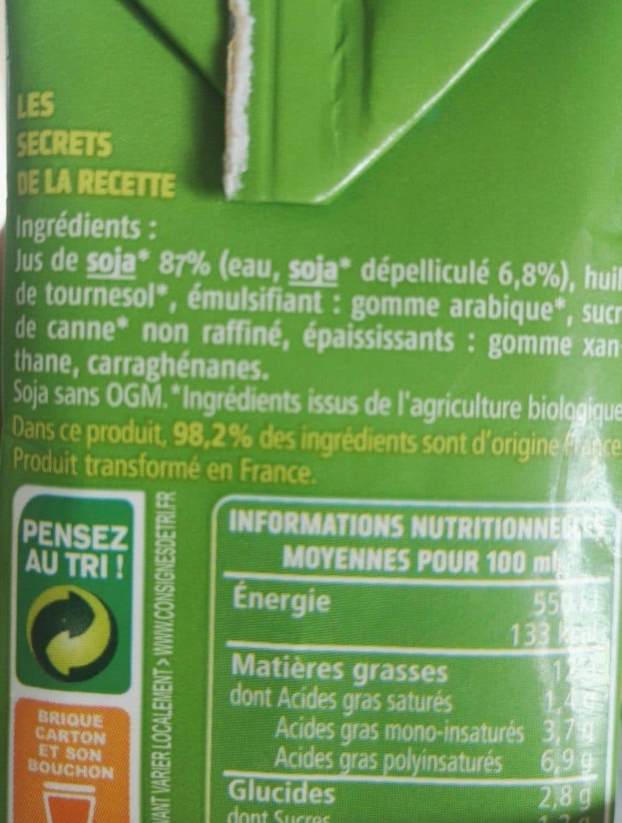 Céréal Bio Soja du sud-ouest spécial cuisine packshot