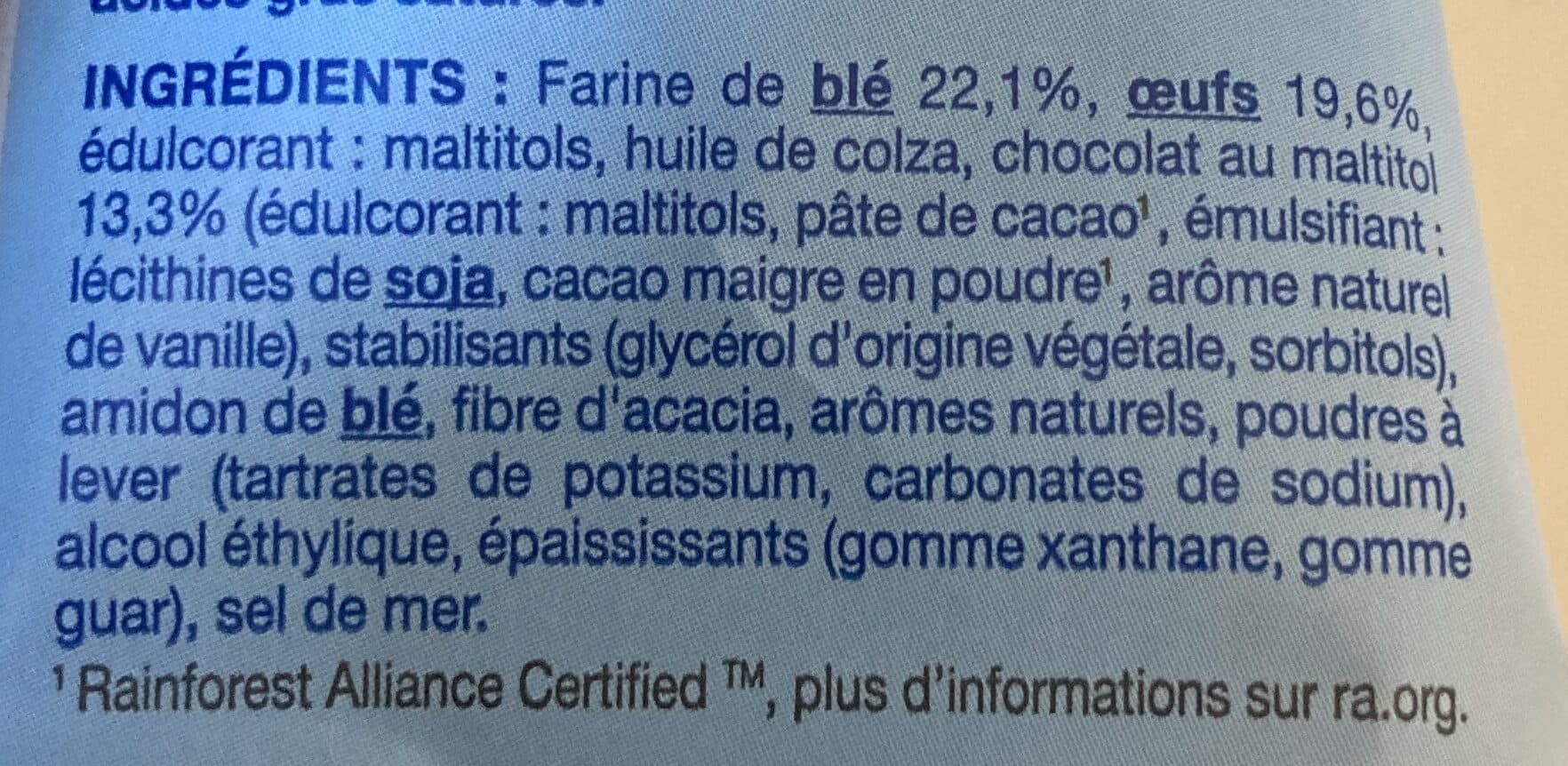 Gerblé moelleux pépites de chocolat packshot