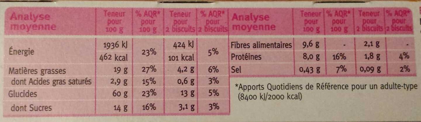 Gerblé Crousti'fibres chocolat pécan packshot