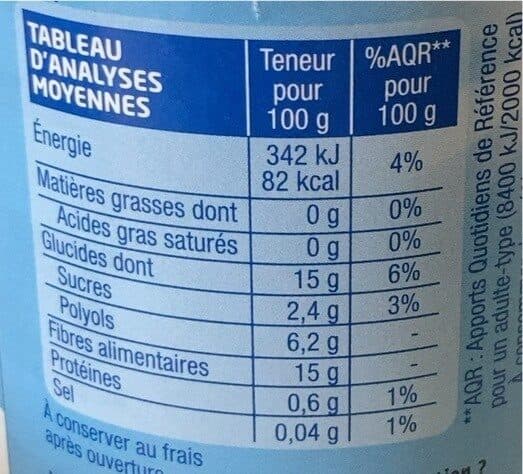 Gerblé Framboise Sans sucres ajoutés packshot