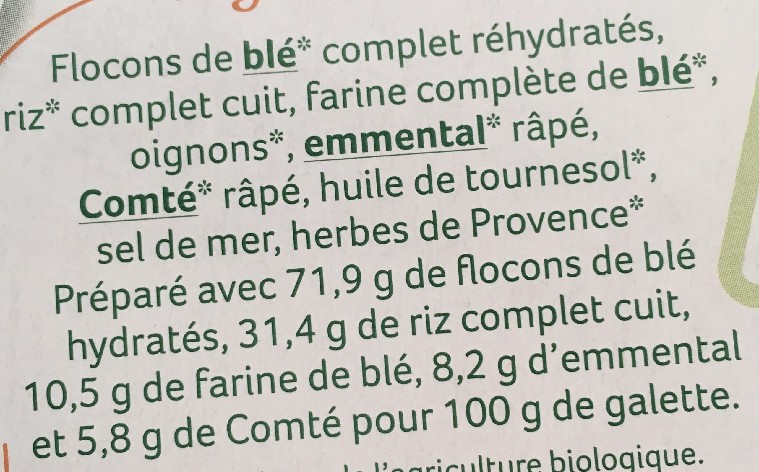 Cereal bio Fines galettes 2 fromages packshot