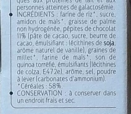 Gerblé Petit Déj, Céréales et chocolat packshot