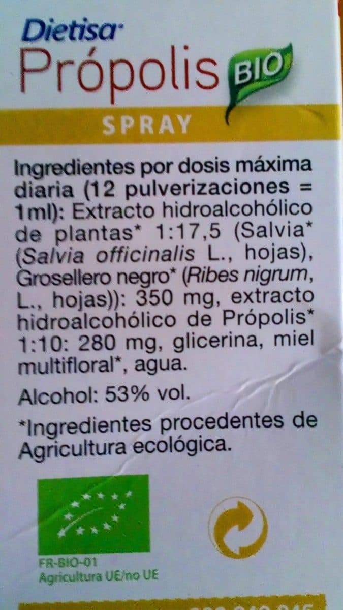 Open Food Facts Propolis packshot