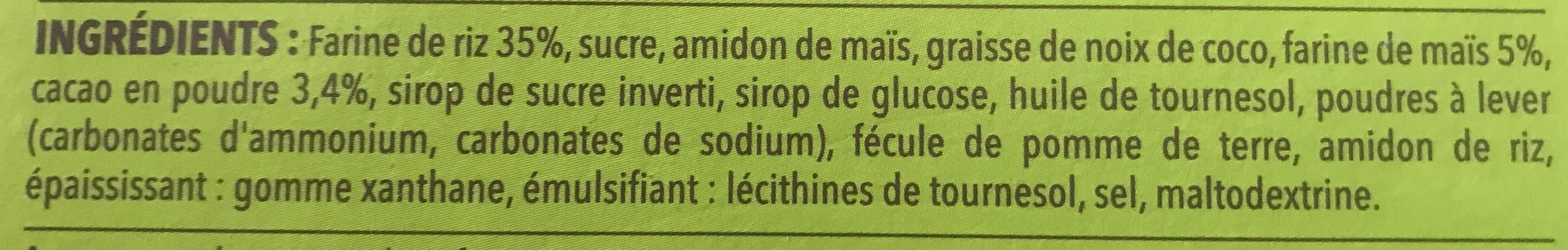 Gerblé Goûter fourré cacao à la farine de maïs packshot