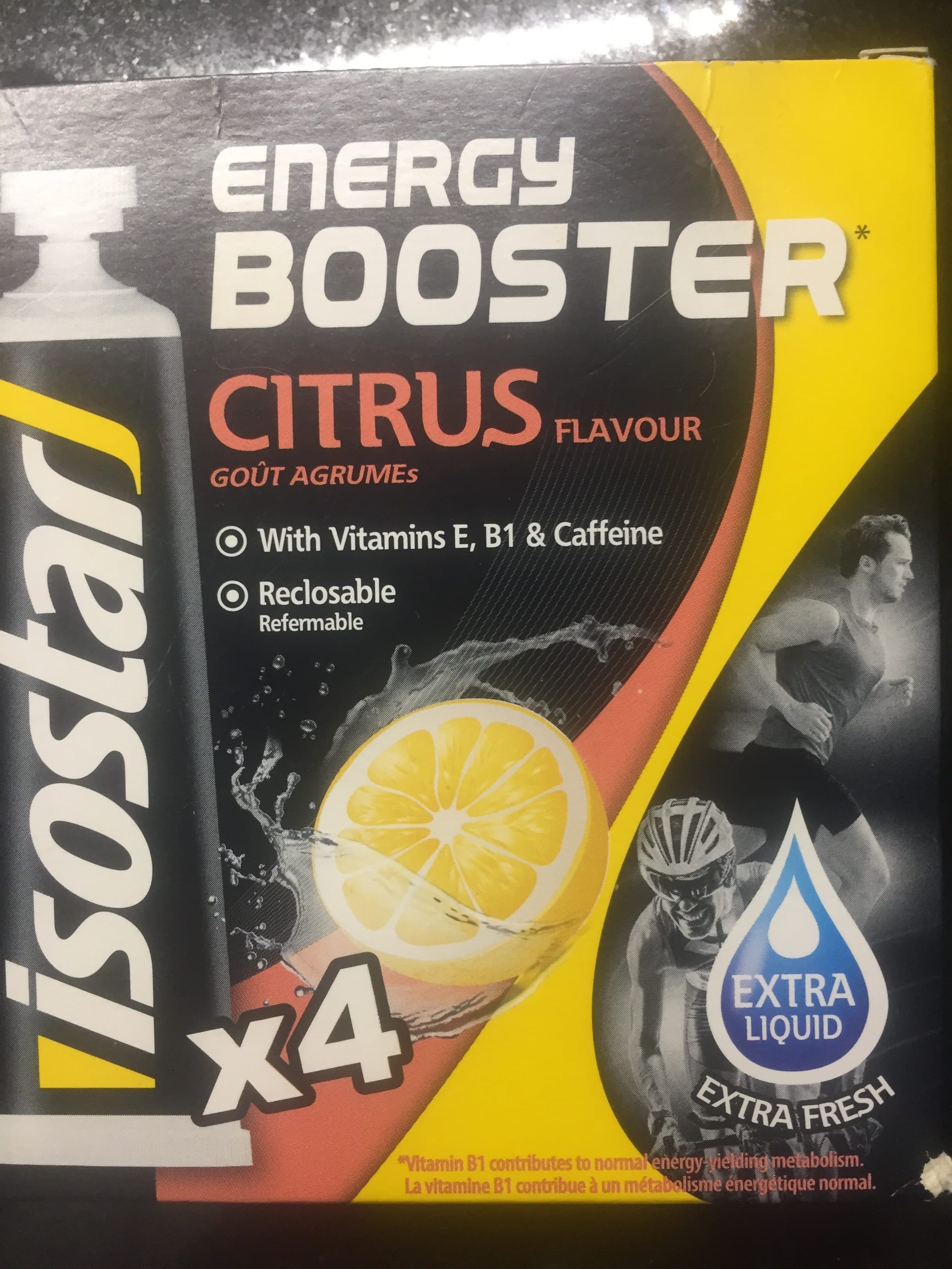 Isostar Energy Booster Cranberry Grenadine packshot