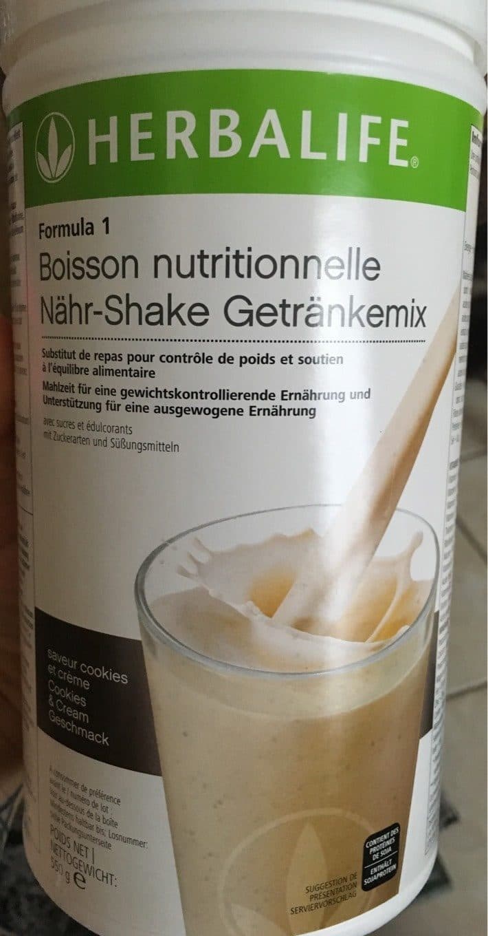 Herbalife Boisson nutritionnelle packshot