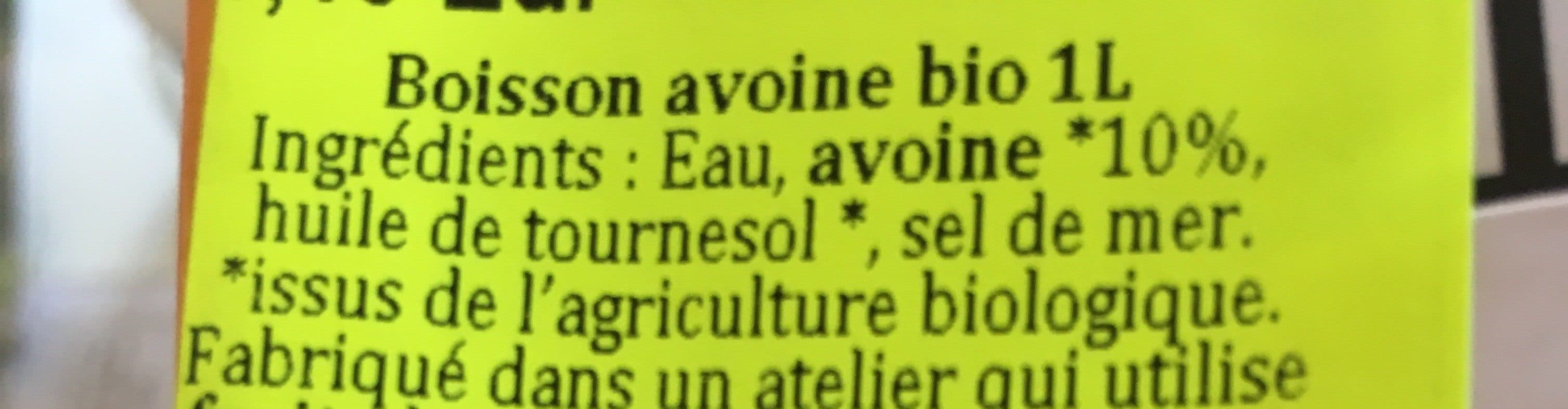 Gerblé Lait d'avoine bio packshot
