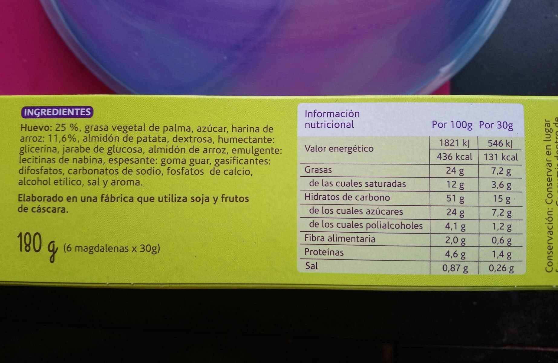 Gerblé Madalenas Sin Gluten Gerble packshot