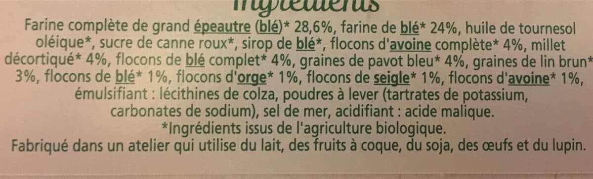 Céréal Bio Palets de céréales à l épeautre packshot