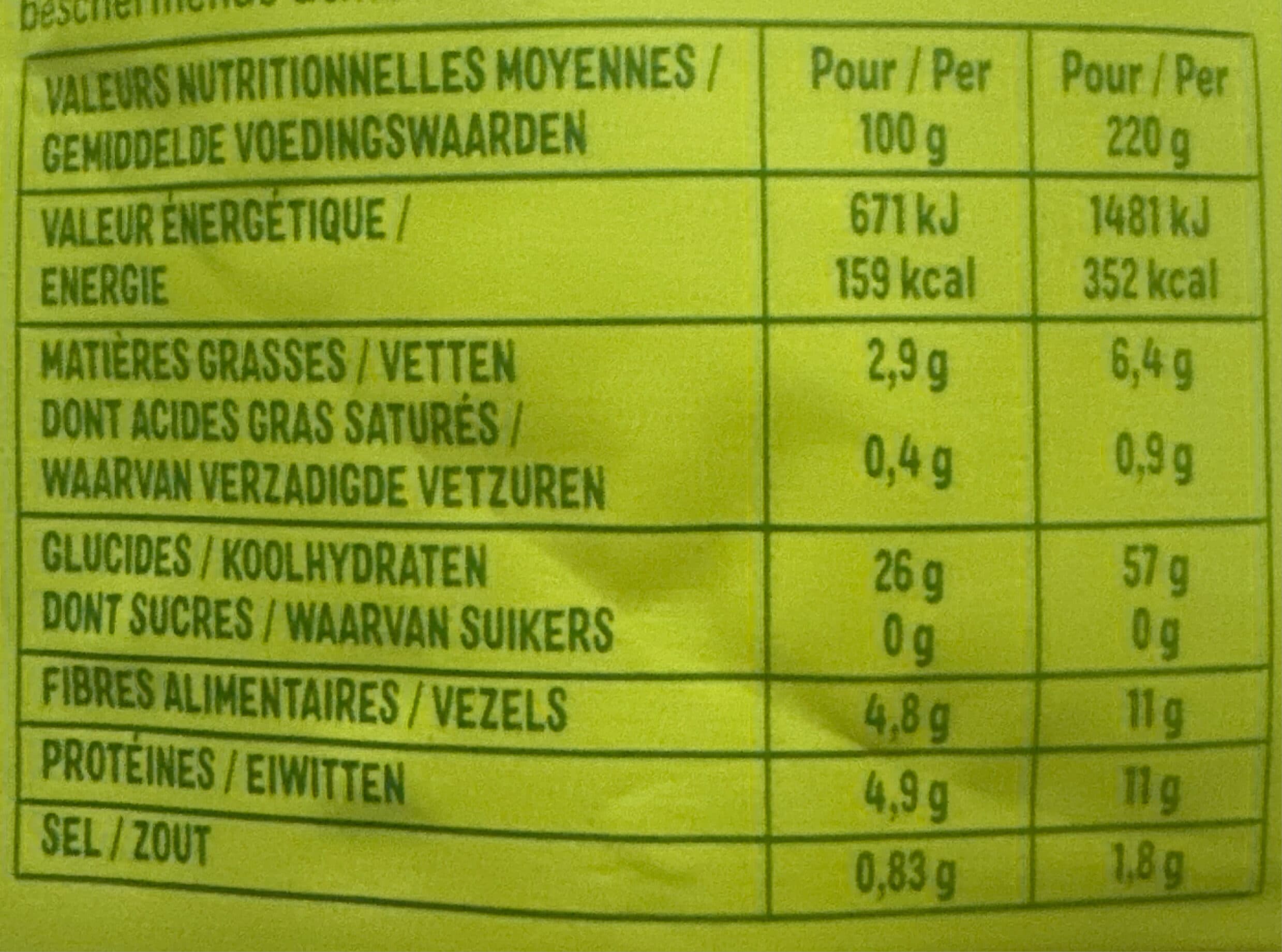 Céréal Bio Blé, riz rouge, quinoa packshot