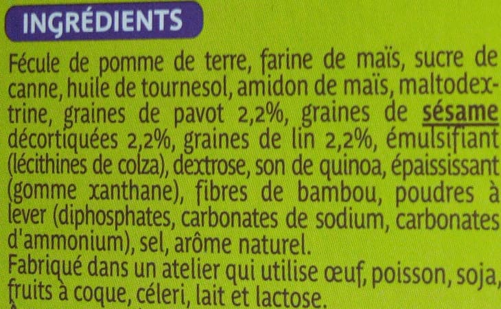 Gerblé Galettes aux graines packshot
