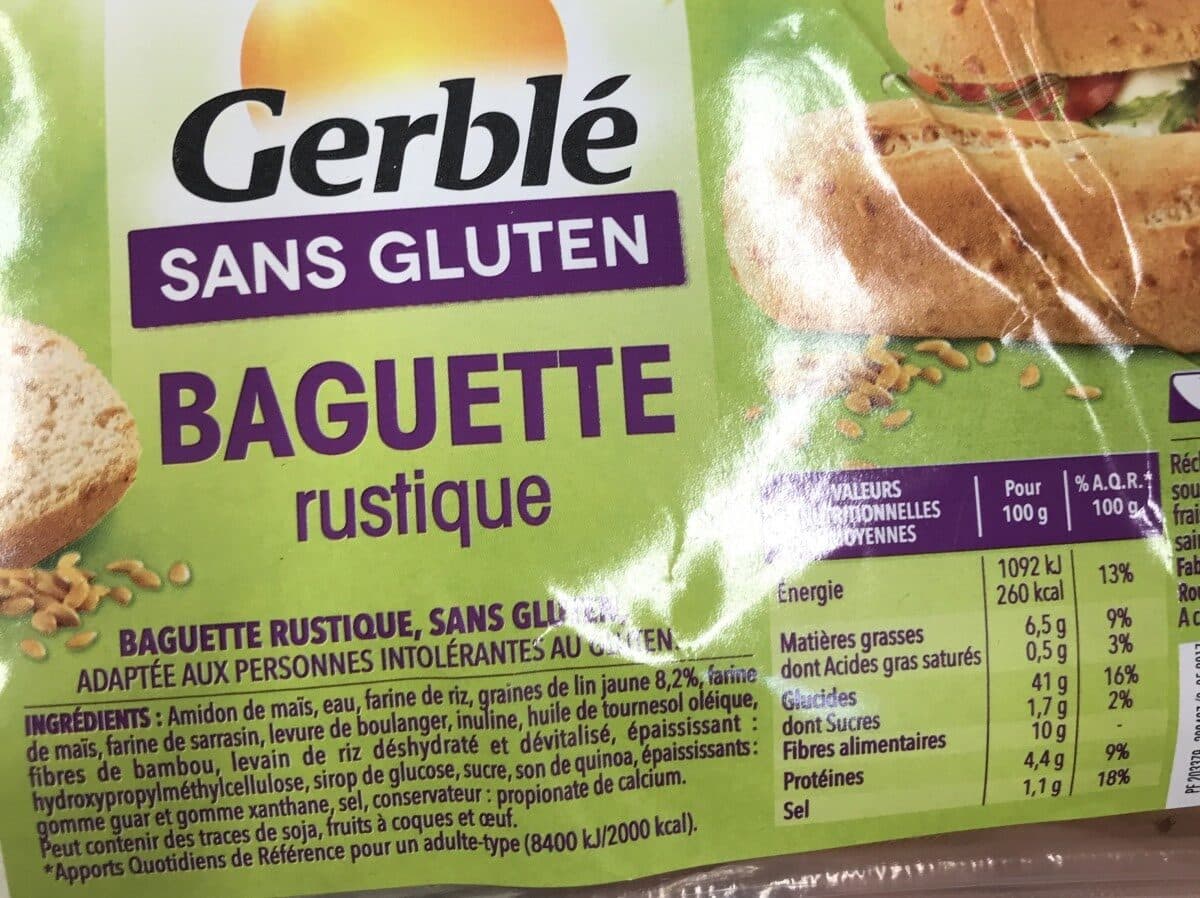 Gerblé Pain sans Gluten packshot
