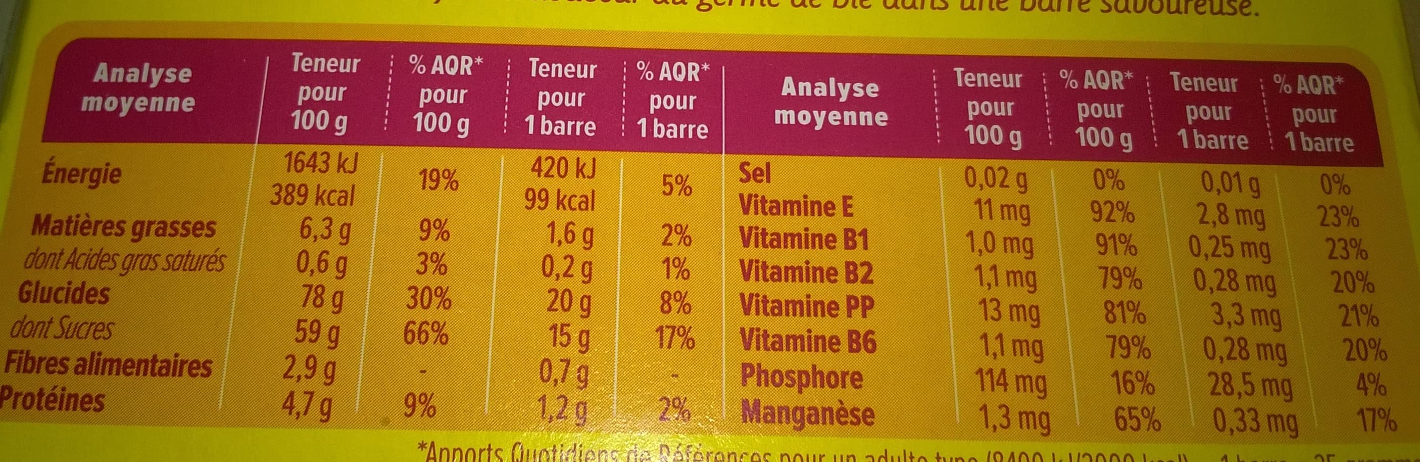 Gerblé Barre Cranberry packshot