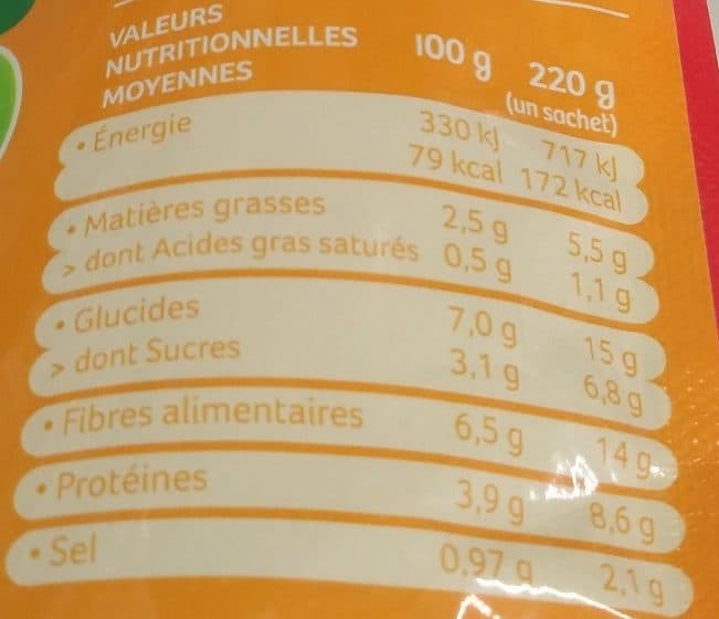 Céréal Bio Légumes Mijotés Provençale & Haricots Rouges packshot