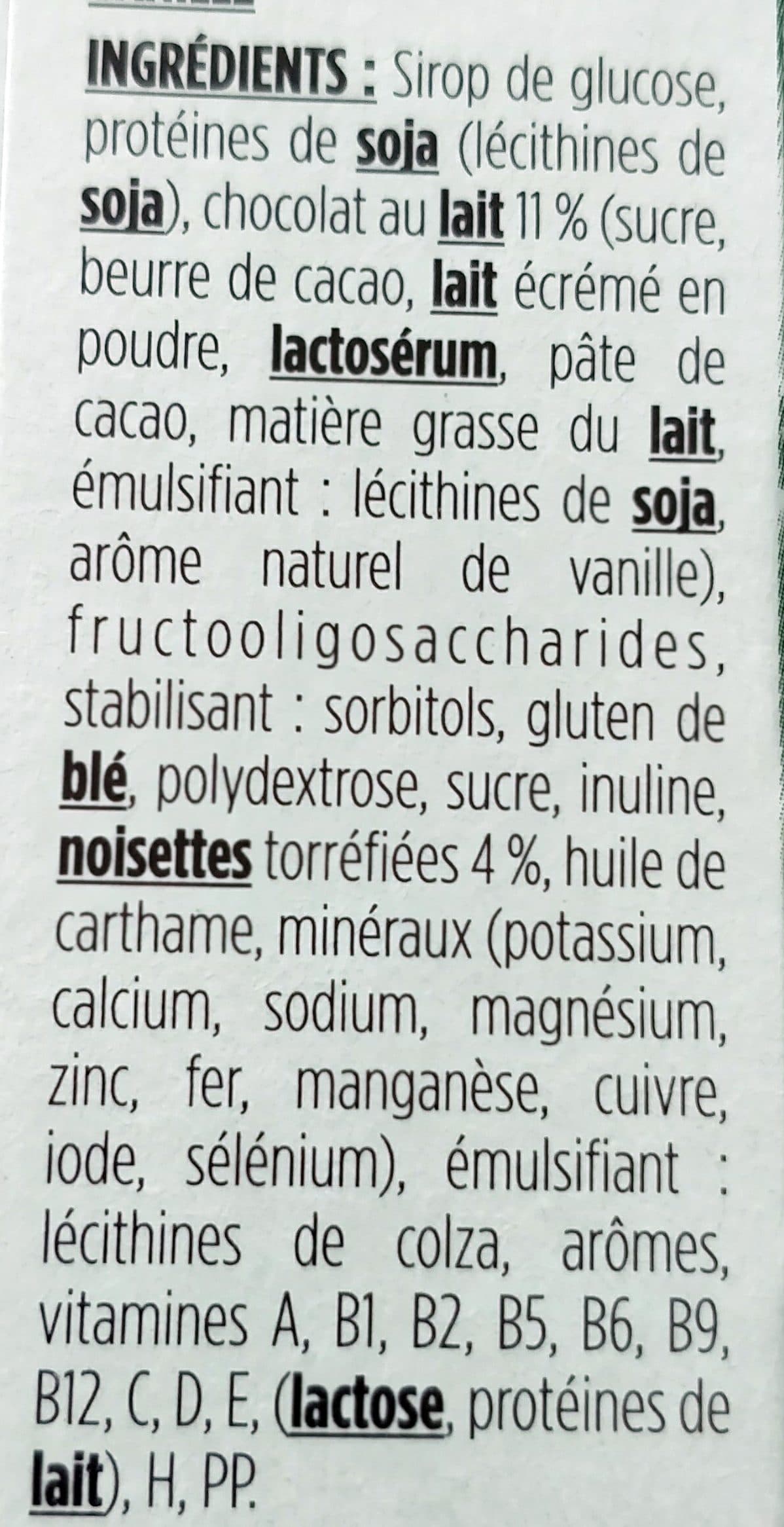 Gerlinéa Mon repas vanille noisette packshot